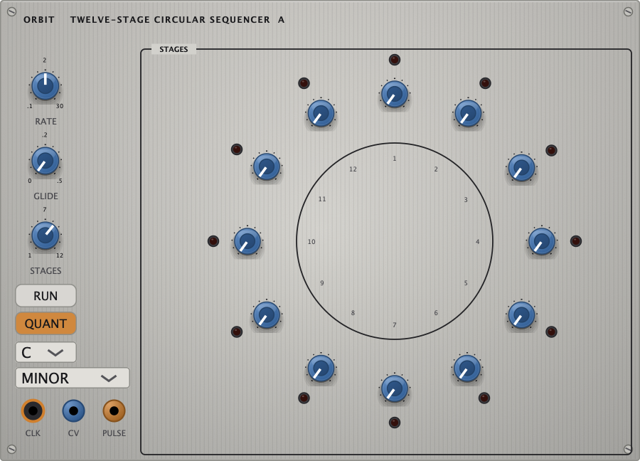 The Orbit panel - arbitrary function generator